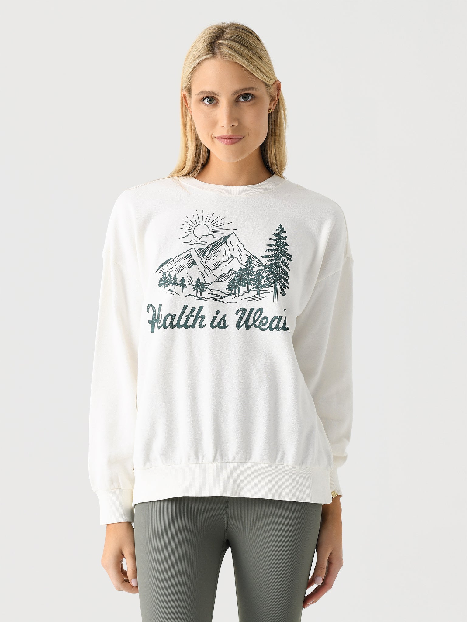Z Supply Women's Health Sunday Sweatshirt - Saint Bernard