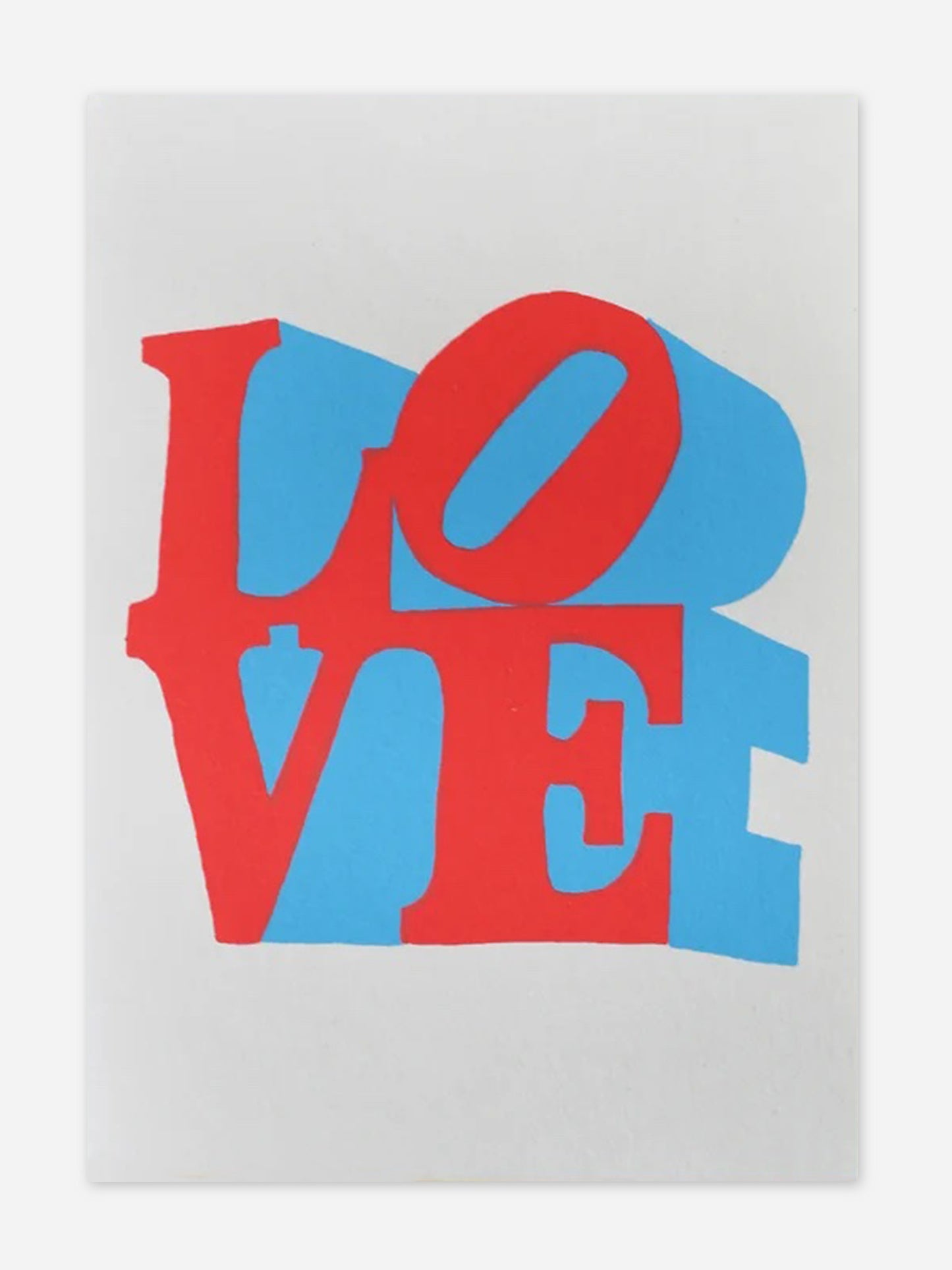 Alphabet Studios Love Statue Card