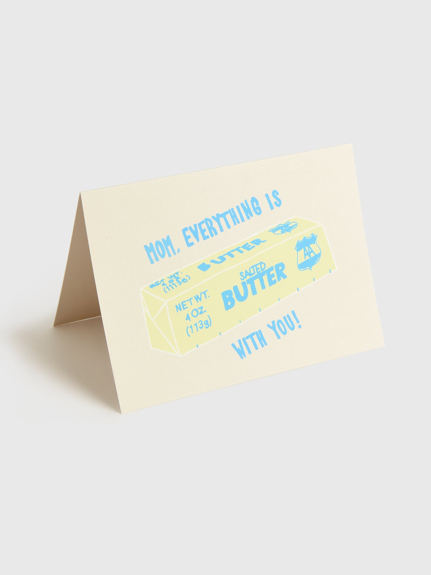 Alphabet Studios Mom Butter Card - Saint Bernard