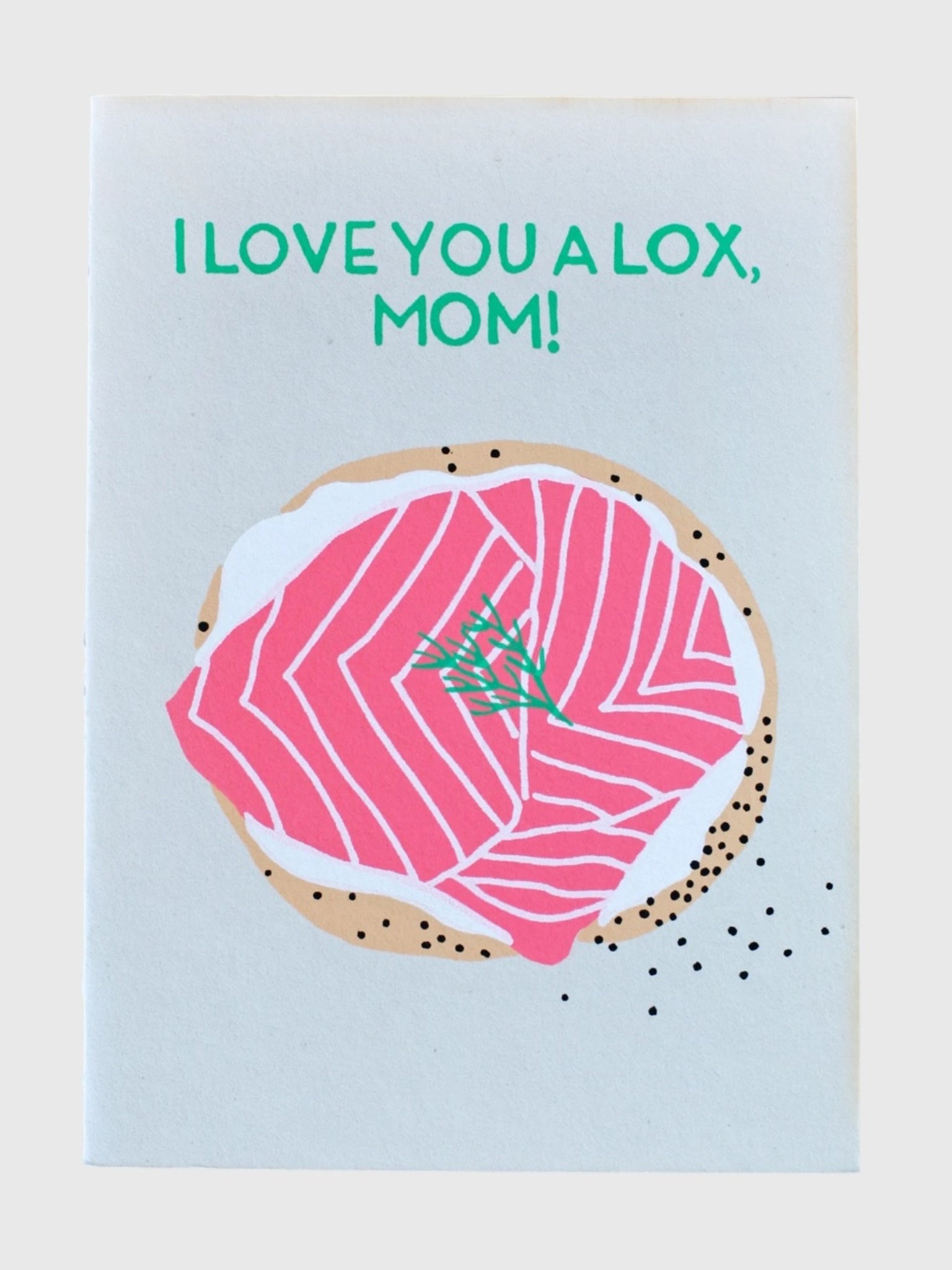 Alphabet Studios Mom Lox Card - Saint Bernard