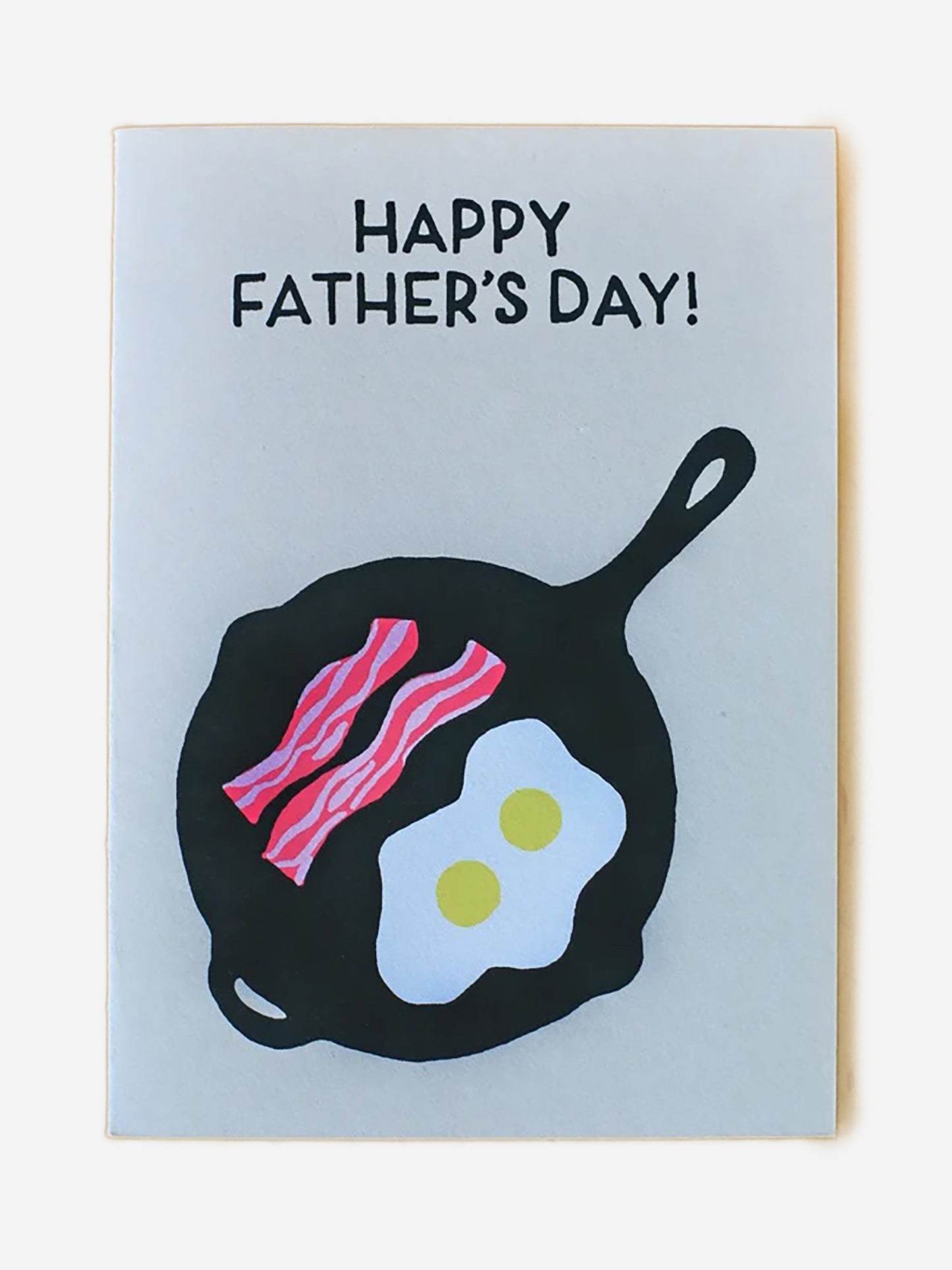 Alphabet Studios Dad Frying Pan Card - Saint Bernard