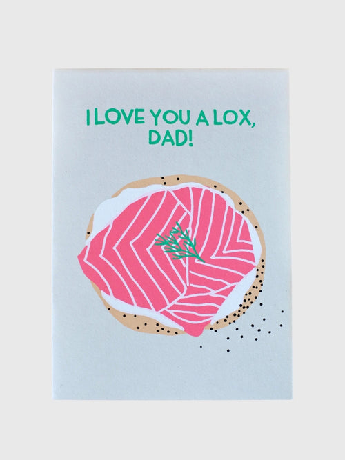Alphabet Studios Dad Lox Card