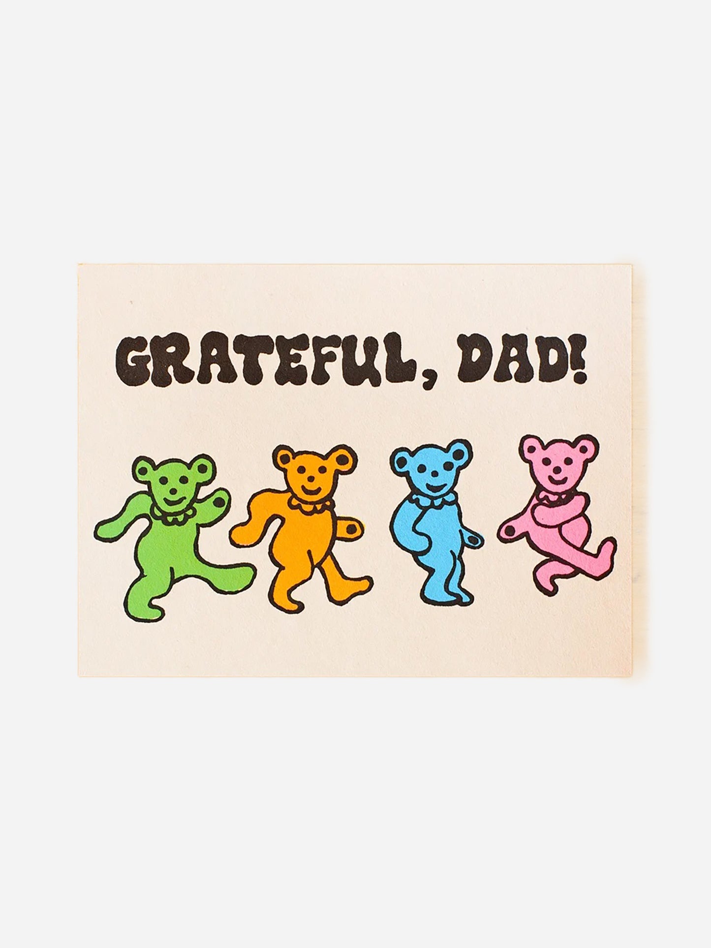 Alphabet Studios Grateful Dad Card - Saint Bernard