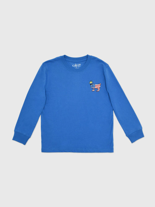 Goat USA Boys' Freedom Long Sleeve T-Shirt