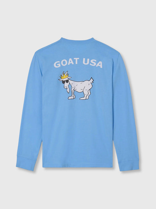 Goat USA Boys' Big Goat Long Sleeve T-Shirt - Saint Bernard