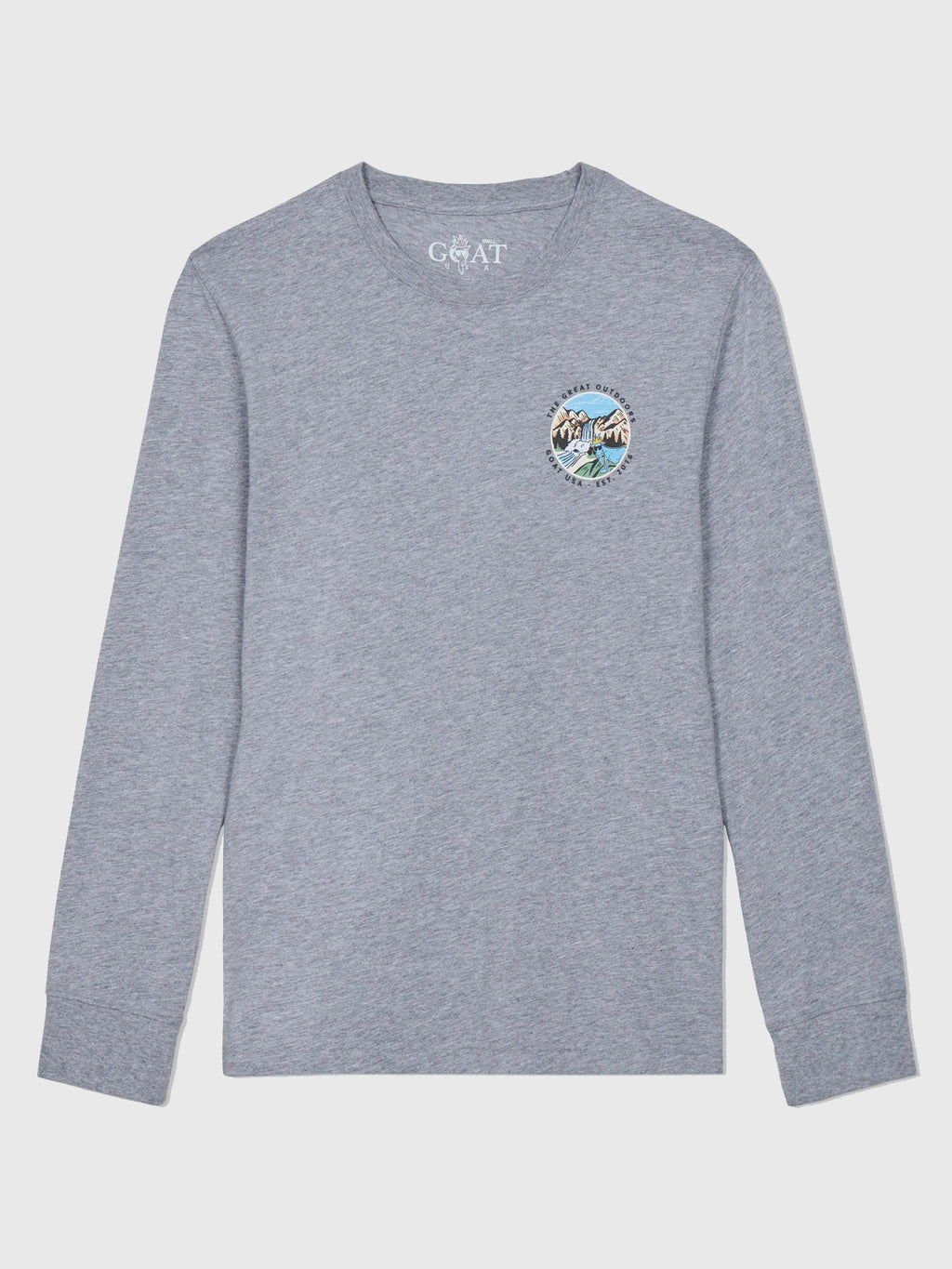 Goat USA Boys' The Great Outdoors Long Sleeve T-Shirt - Saint Bernard