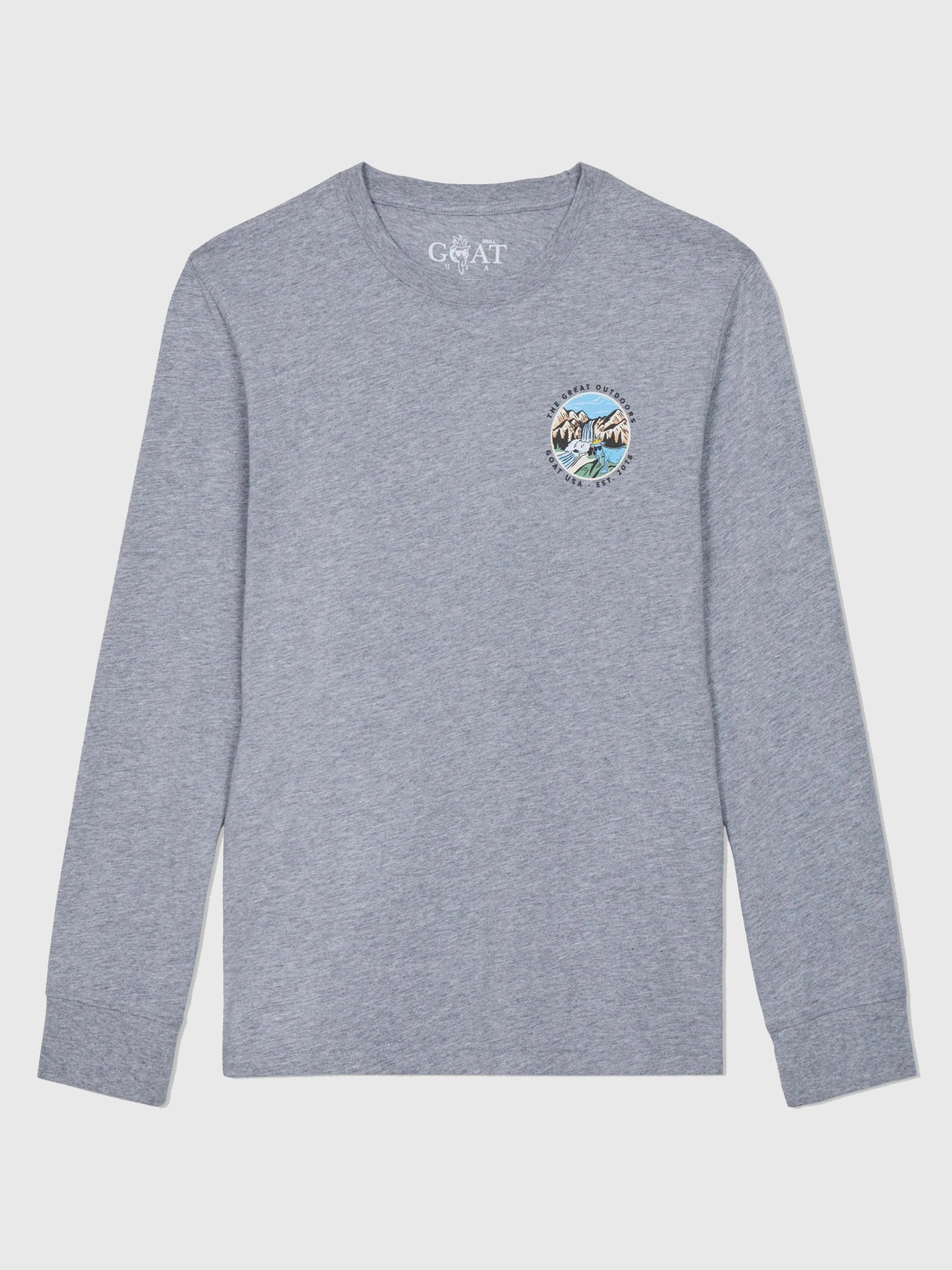 Goat USA Boys' The Great Outdoors Long Sleeve T-Shirt - Saint Bernard