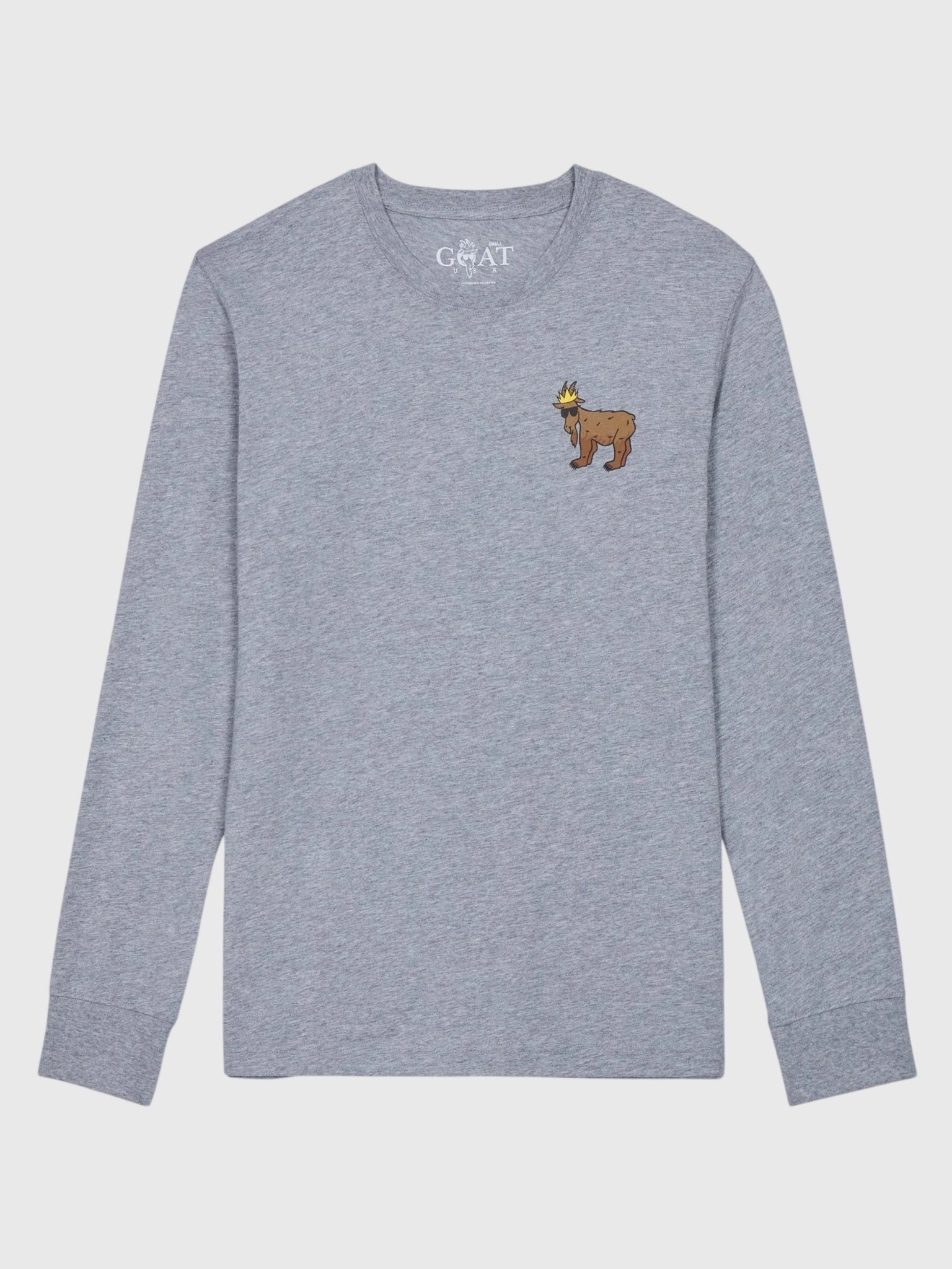 Goat USA Boys' Grizzly GOAT Long Sleeve T-Shirt