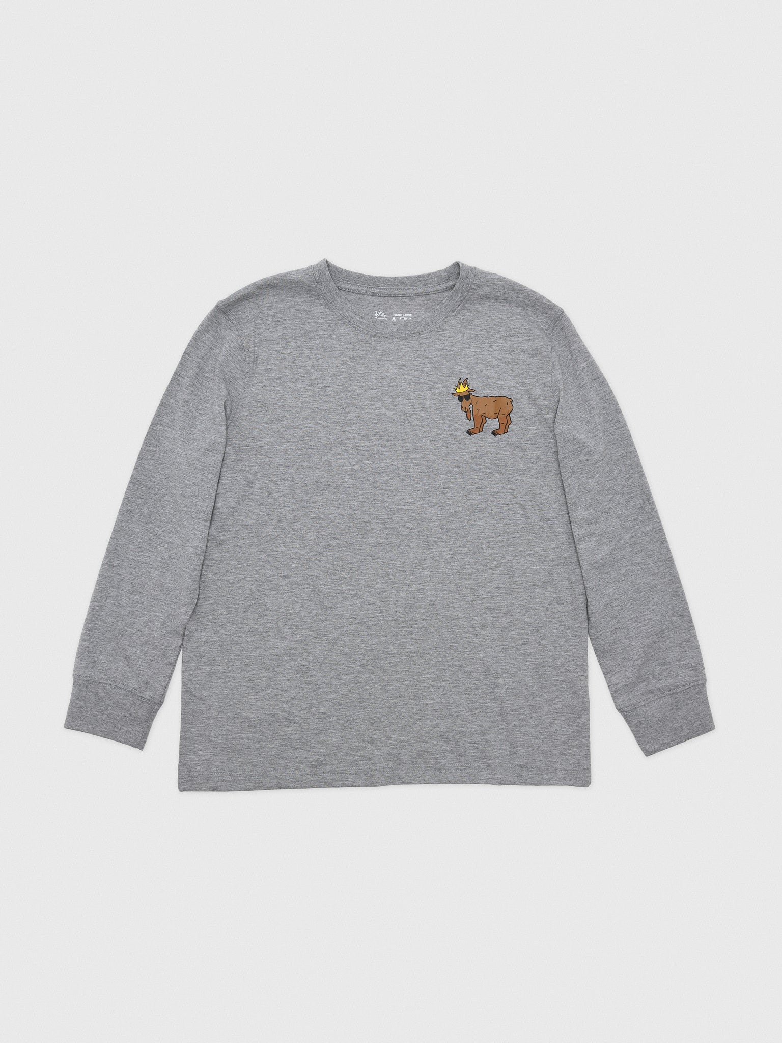 Goat USA Boys' Grizzly GOAT Long Sleeve T-Shirt - Saint Bernard