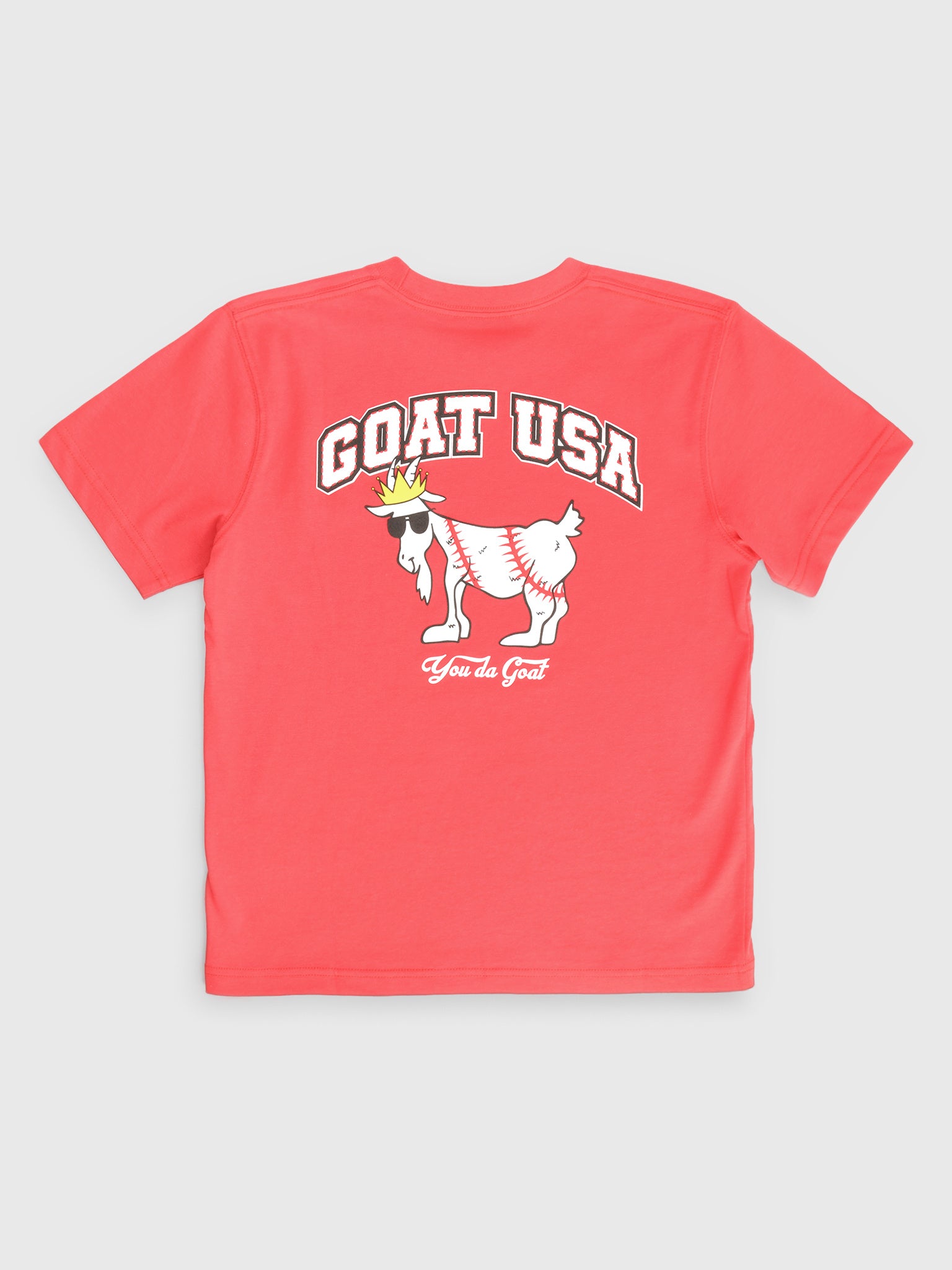 Goat USA Boys' Baseball T-Shirt - Saint Bernard