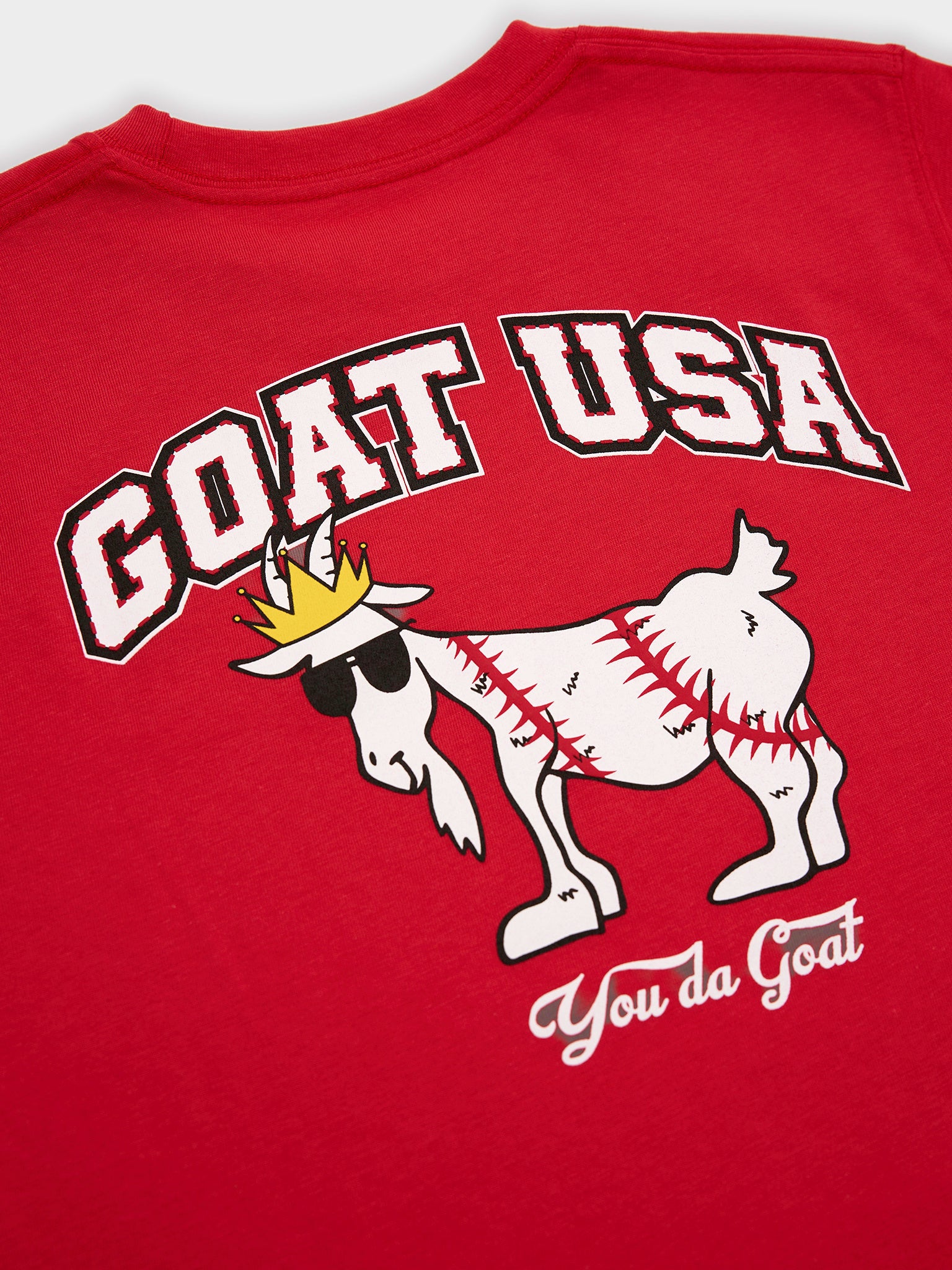 Goat USA Boys' Baseball T-Shirt - Saint Bernard