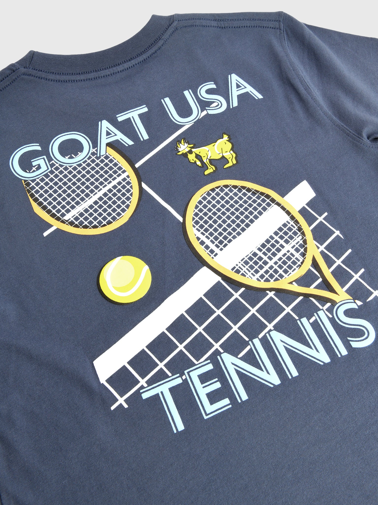 Goat USA Boys' Tennis T-Shirt - Saint Bernard
