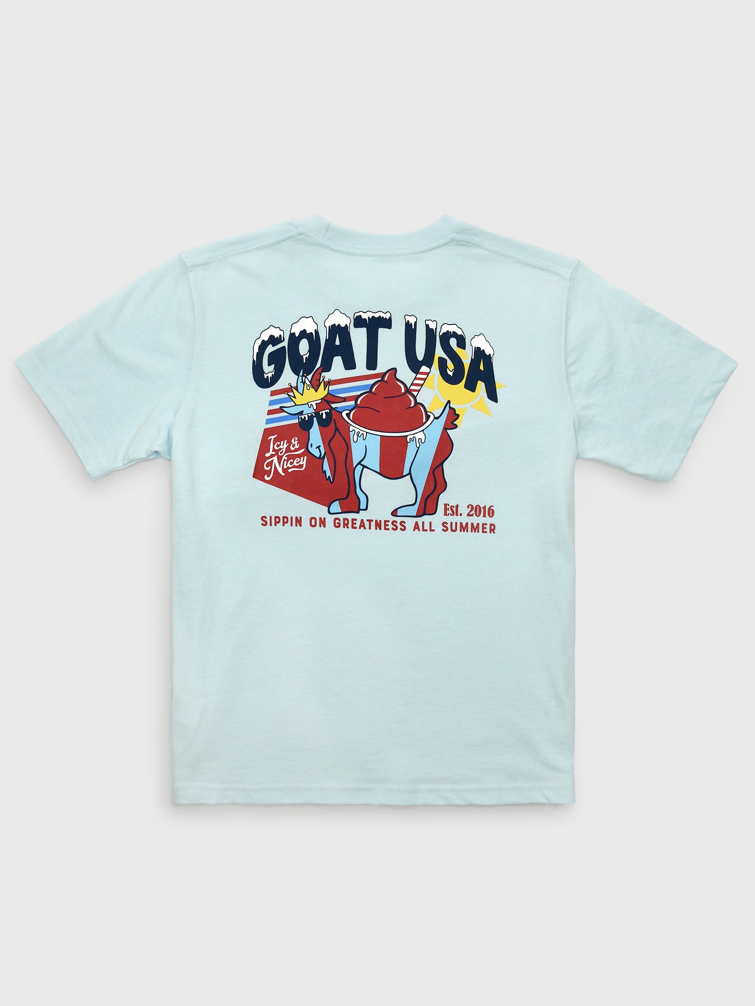 Goat USA Boys' Slushy T-Shirt - Saint Bernard