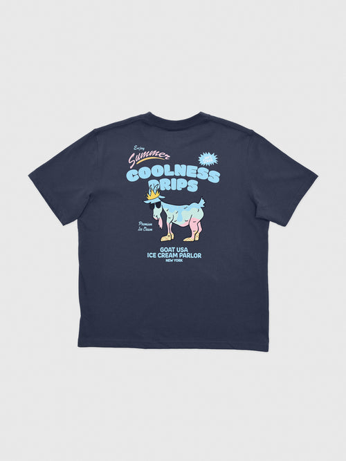 Goat USA Boys' Coolness Drips Ice Cream T-Shirt