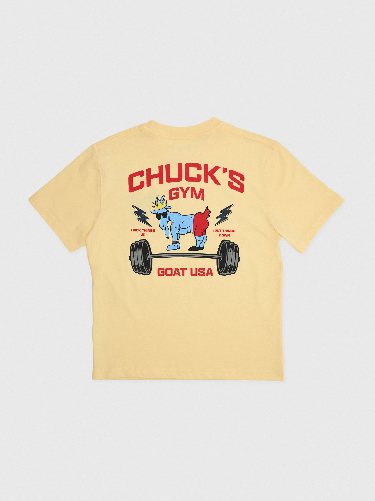 Goat USA Boys' Chuck's Gym T-Shirt