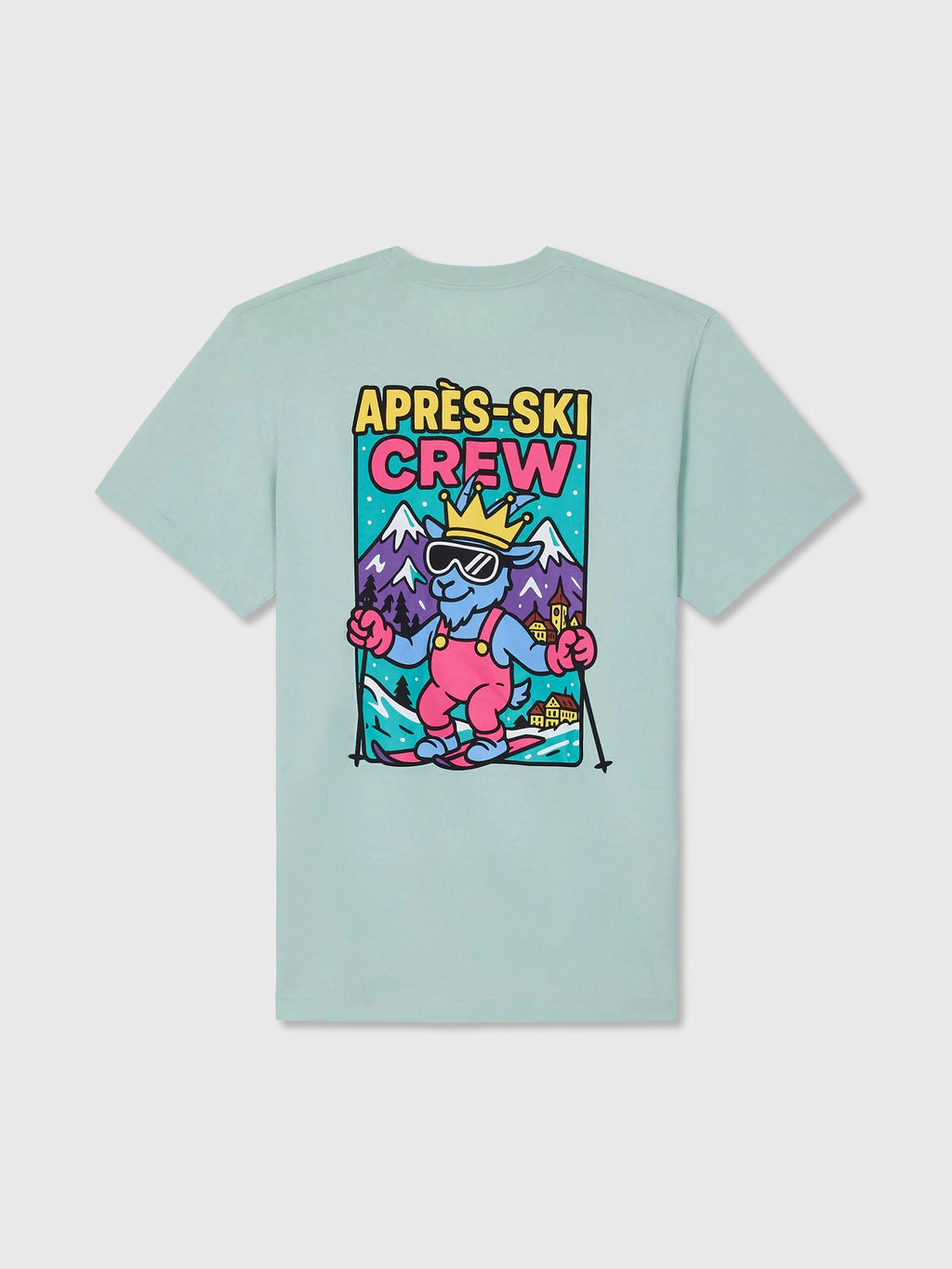 Goat USA Boys' Après-Ski Crew T-Shirt - Saint Bernard