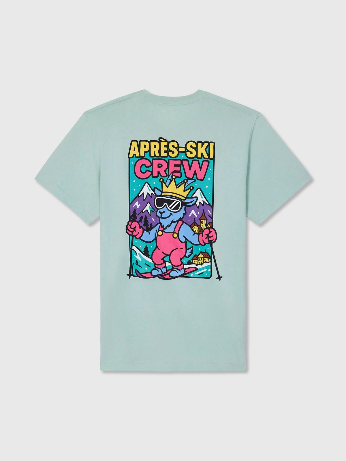 Goat USA Boys' Après-Ski Crew T-Shirt - Saint Bernard