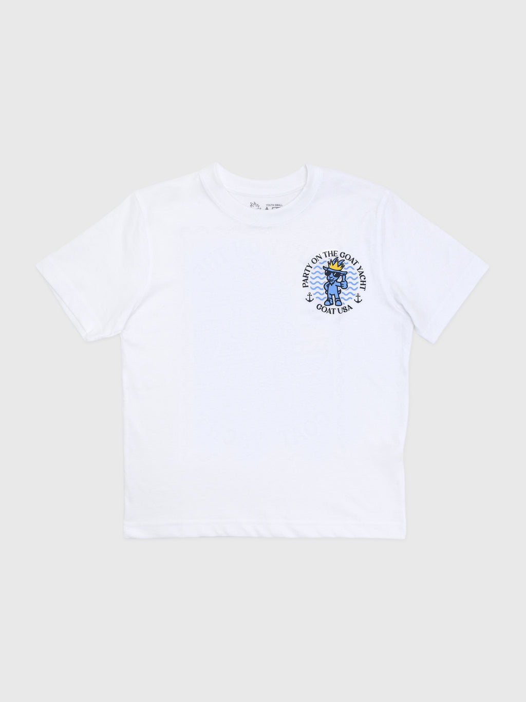 Goat USA Boys' Party On The Goat Yacht T-Shirt - Saint Bernard