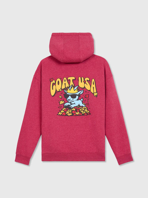 Goat USA Boys' Leaves Hooded Sweatshirt - Saint Bernard