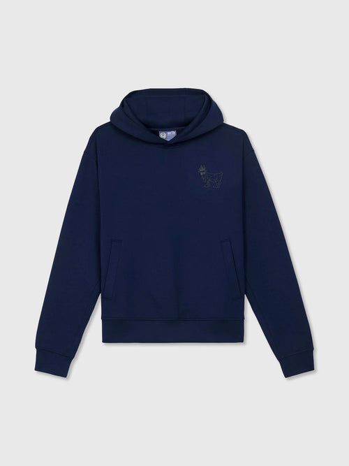 Goat USA Boys' Outline Athletic Hooded Sweatshirt - Saint Bernard