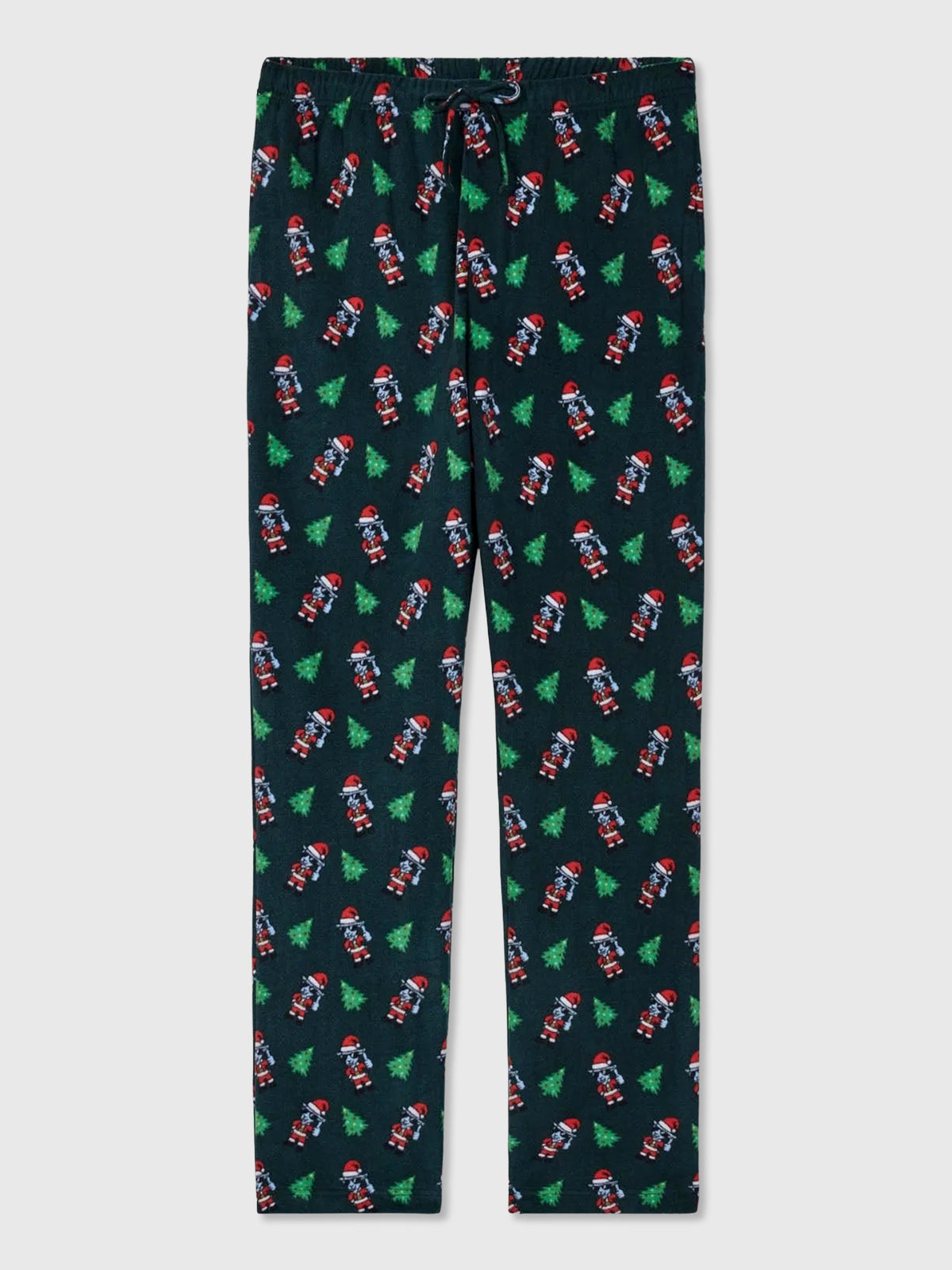Goat USA Boys' Santa Thumbs Up AOP Pajama Pant - Saint Bernard
