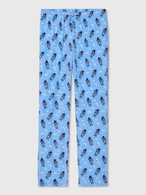 Goat USA Boys' Winter Thumbs Up AOP Pajama Pant - Saint Bernard