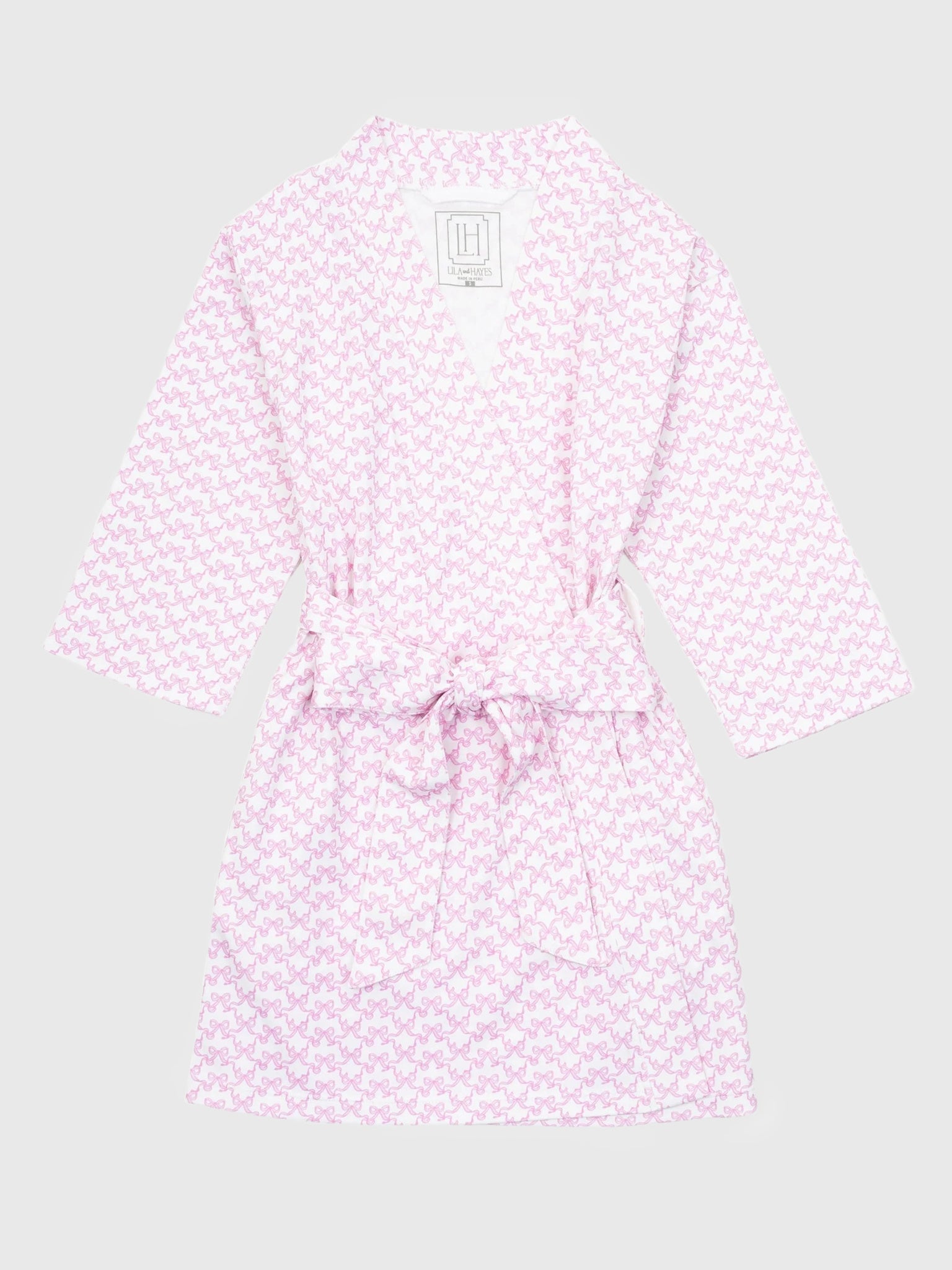 Lila And Hayes Girls' Gwen Spa Wrap - Saint Bernard