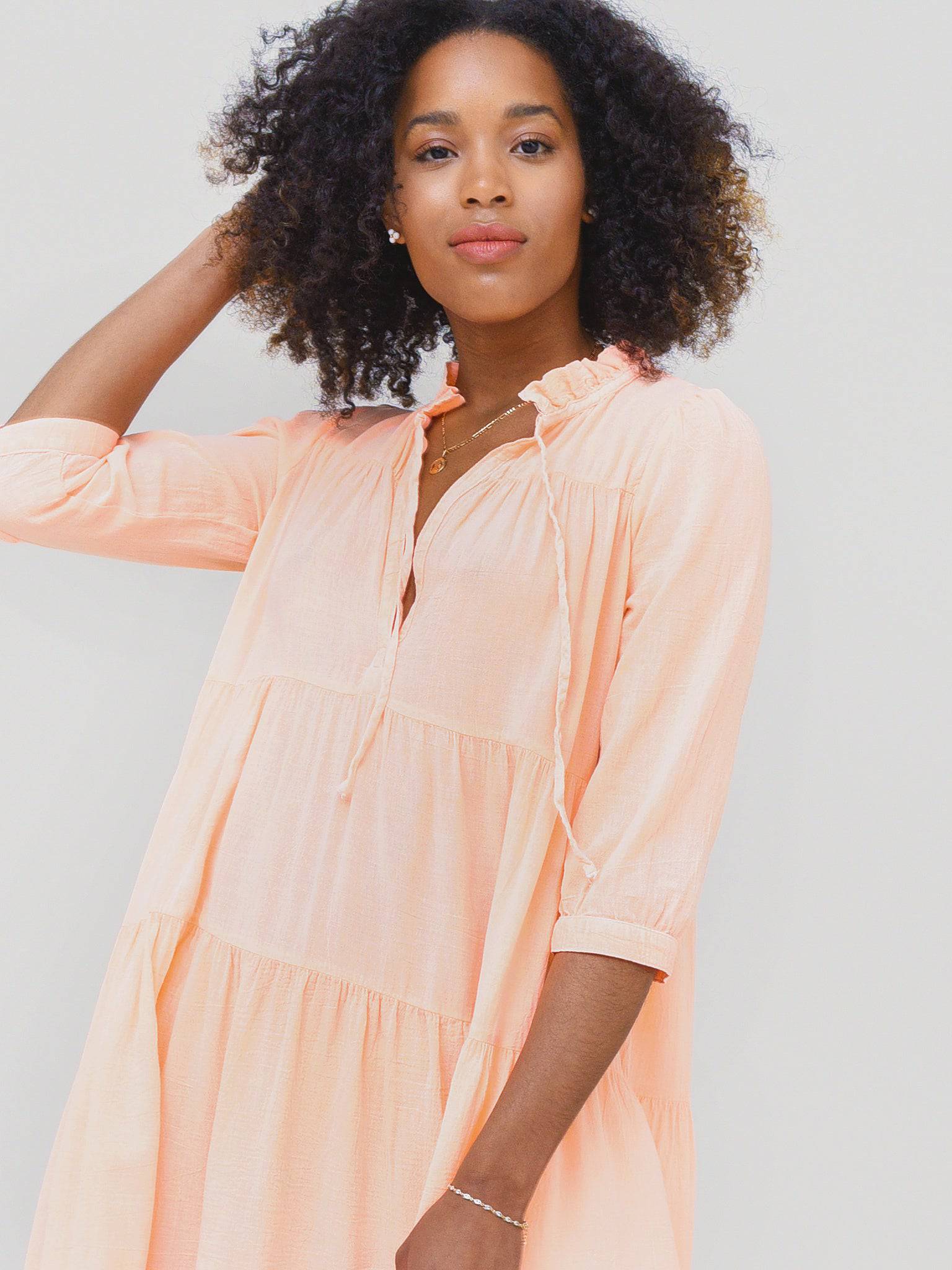 Honorine Women's Long Giselle Dress - Saint Bernard