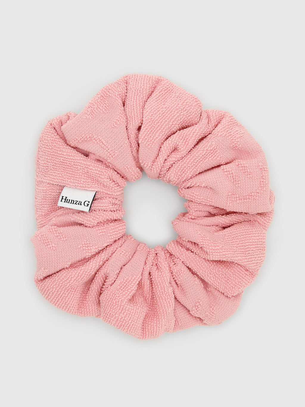 Hunza G Sunny Towelling Giant Scrunchie - Saint Bernard
