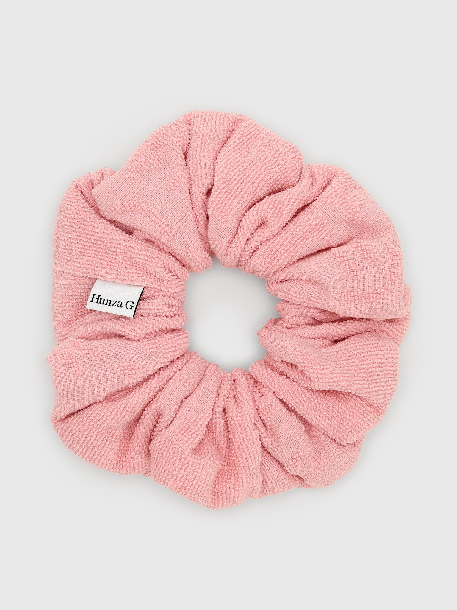 Hunza G Sunny Towelling Giant Scrunchie - Saint Bernard