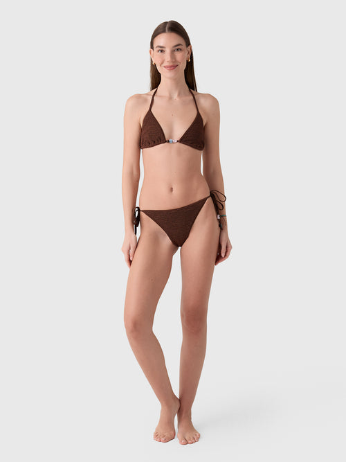 Hunza G Women's Gina Beaded Bikini Set