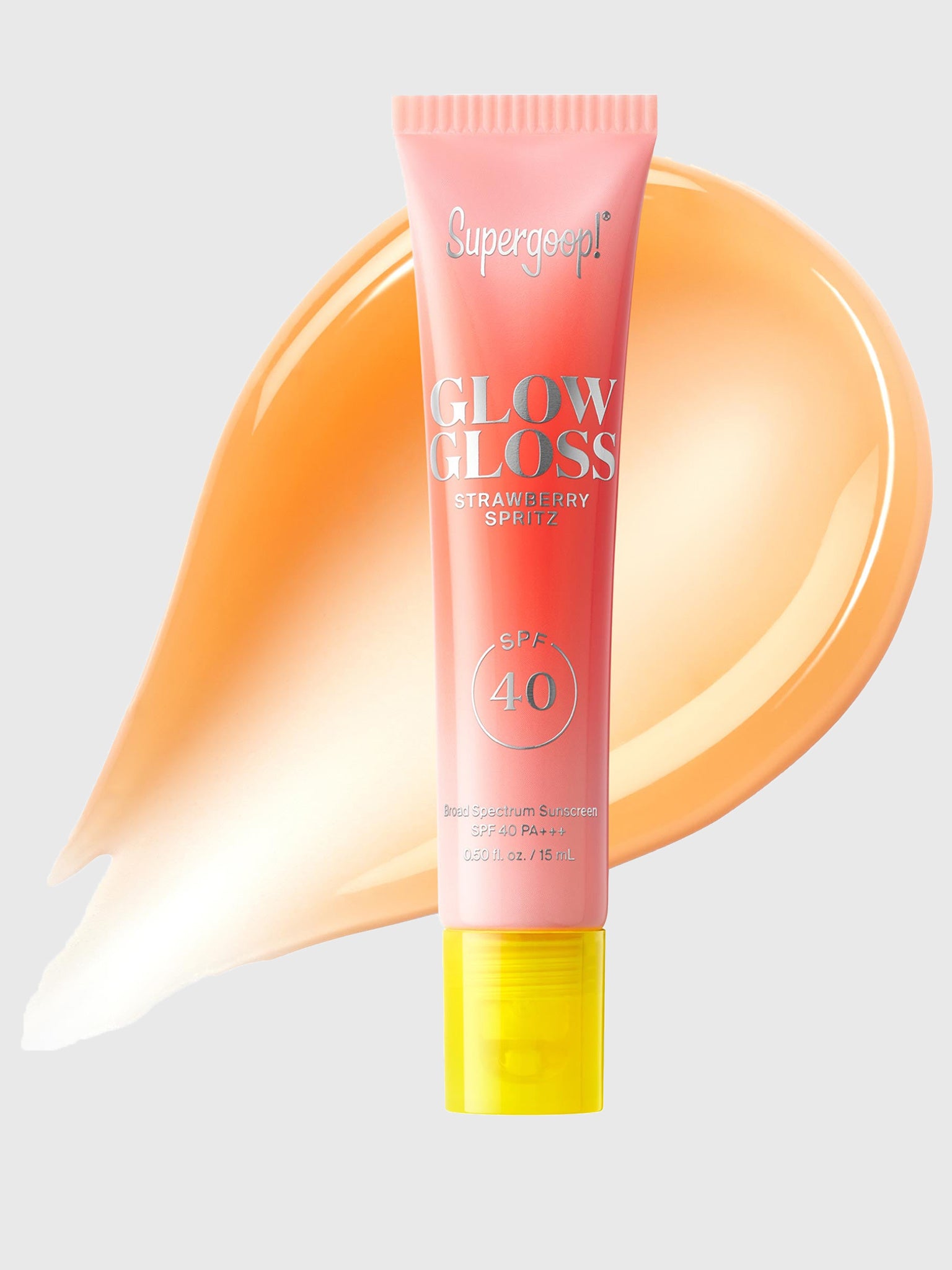 Supergoop Glow Gloss Lip Balm SPF 40 - Saint Bernard