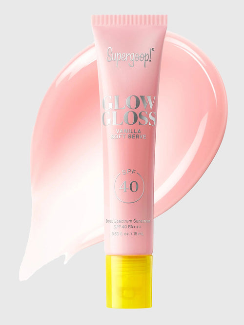 Supergoop Glow Gloss Lip Balm SPF 40 - Saint Bernard