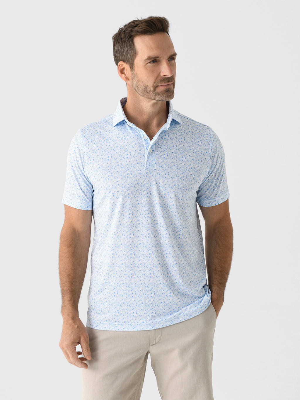 Harlestons Men's The Links Polo - Saint Bernard