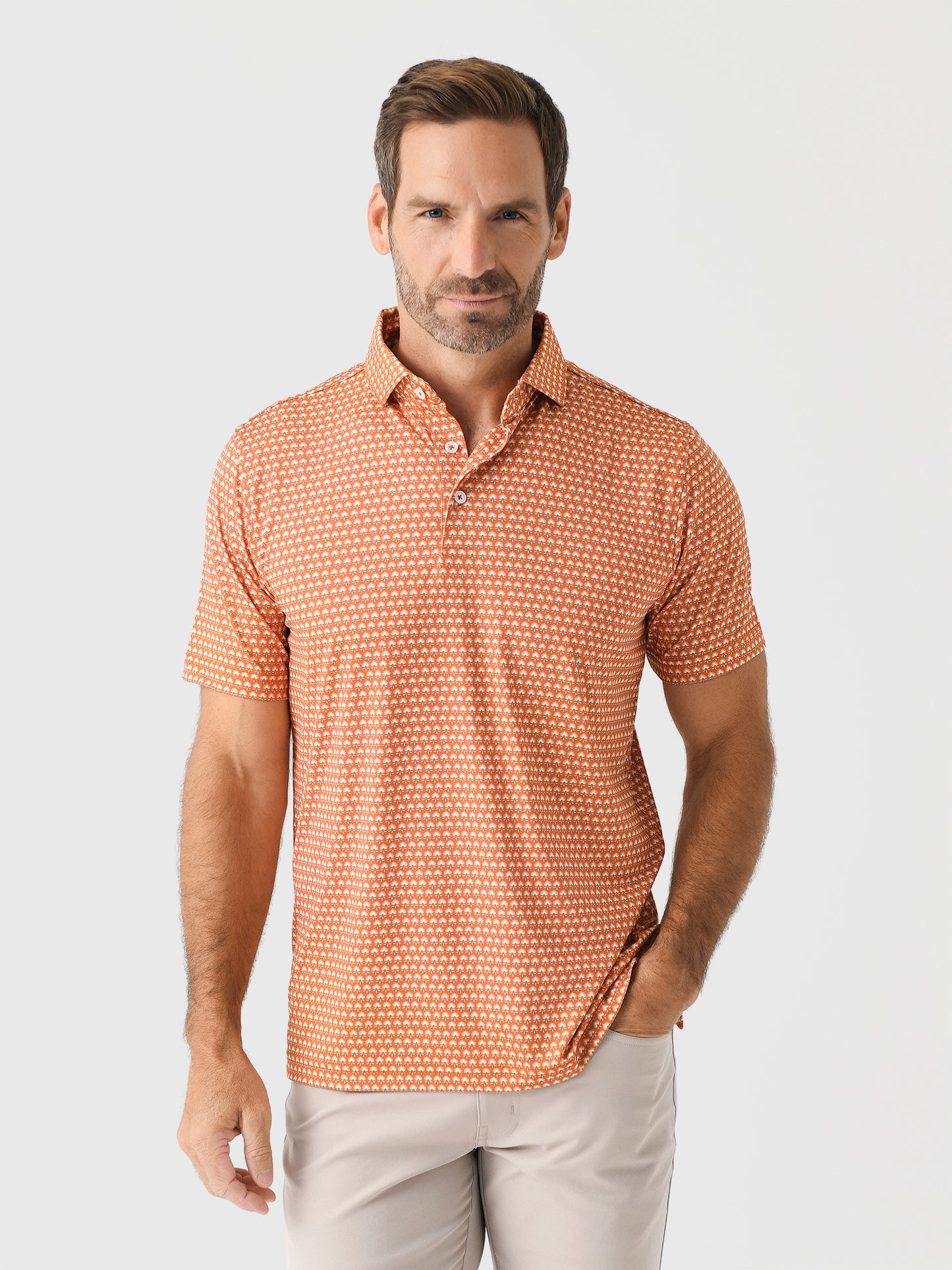 Harlestons Men's The Agave Polo - Saint Bernard