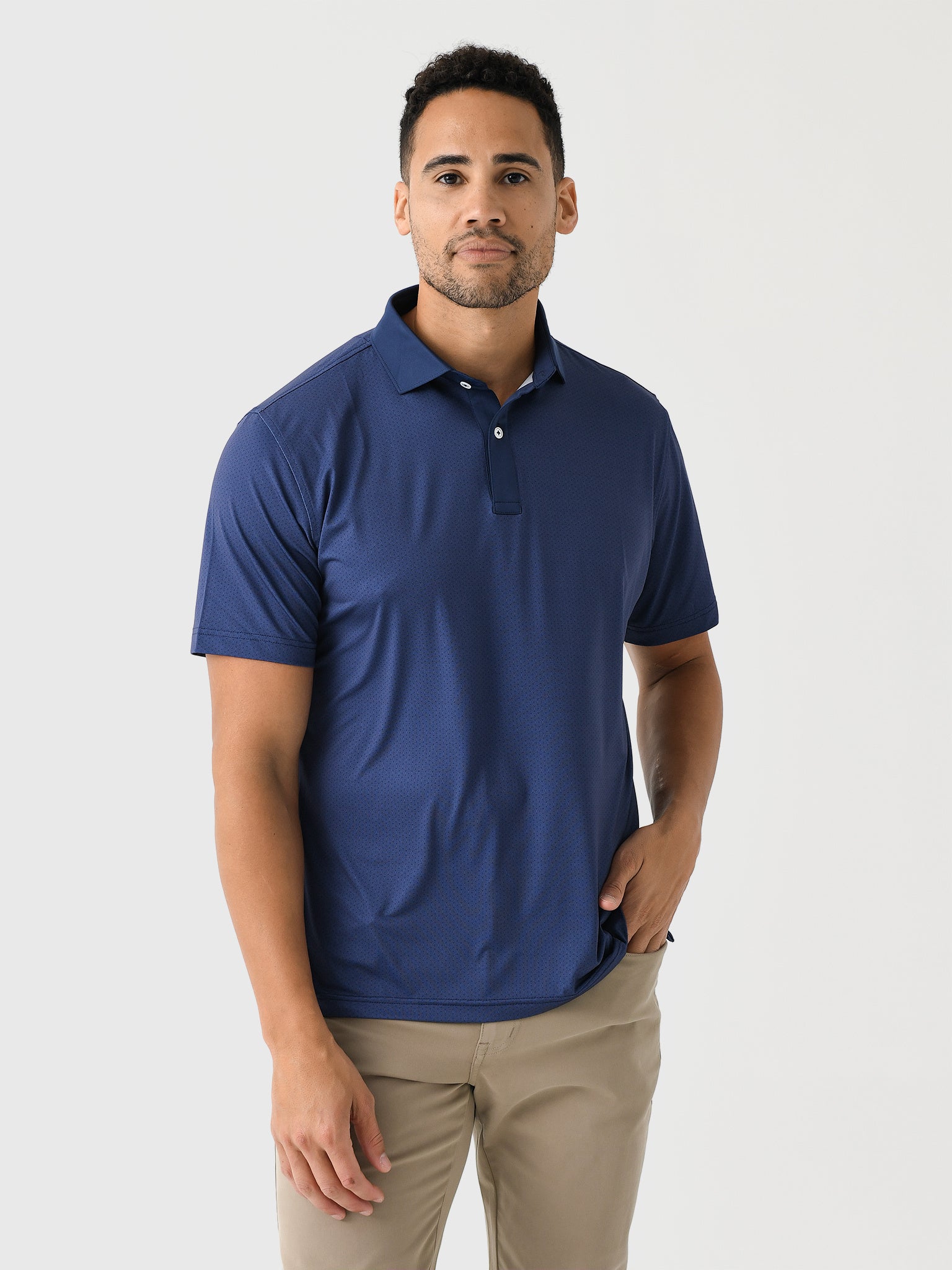 Harlestons Men's The Bohemian Polo - Saint Bernard