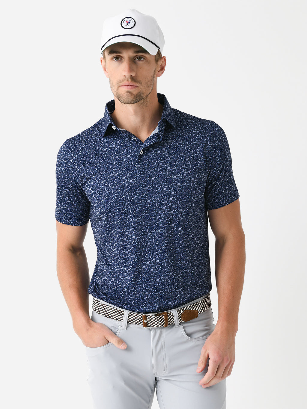 Harlestons Men's The Grace Polo - Saint Bernard