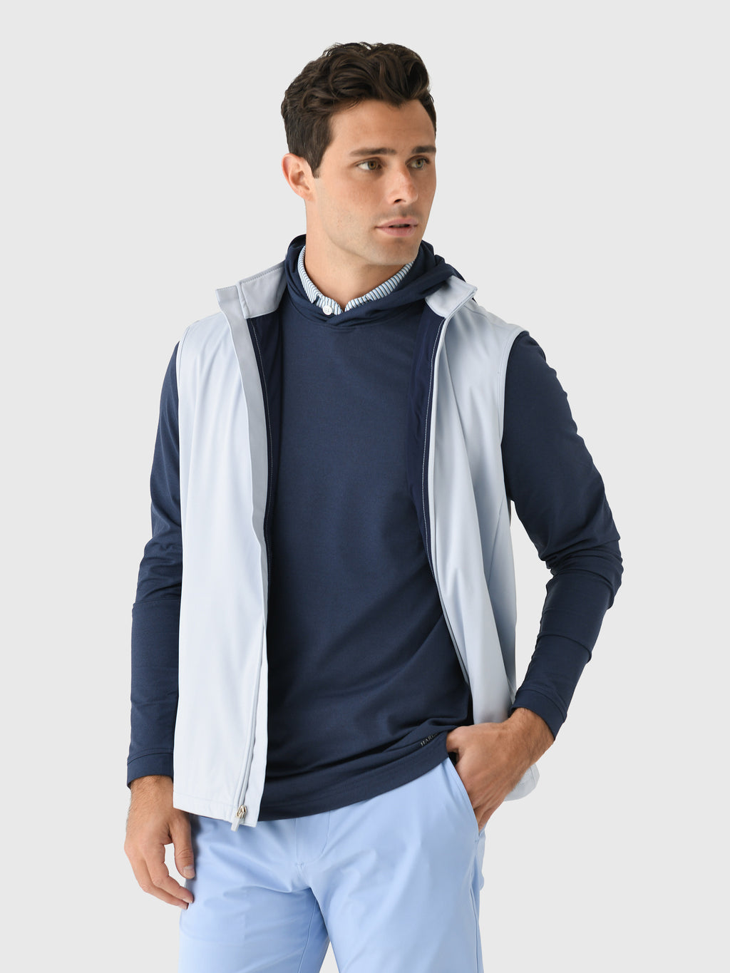 Harlestons Men's The Pitt Street Vest - Saint Bernard