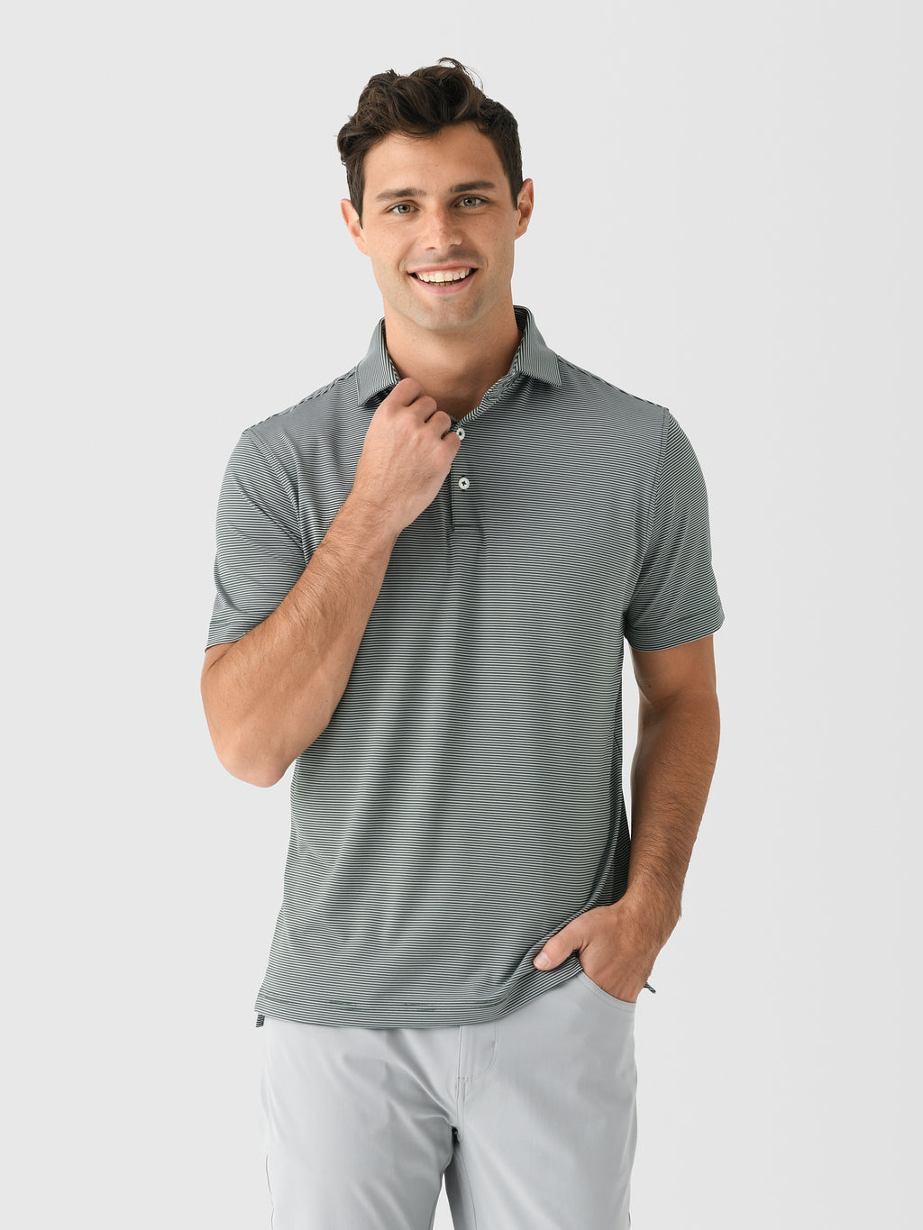 Harlestons Men's The Banks Polo - Saint Bernard