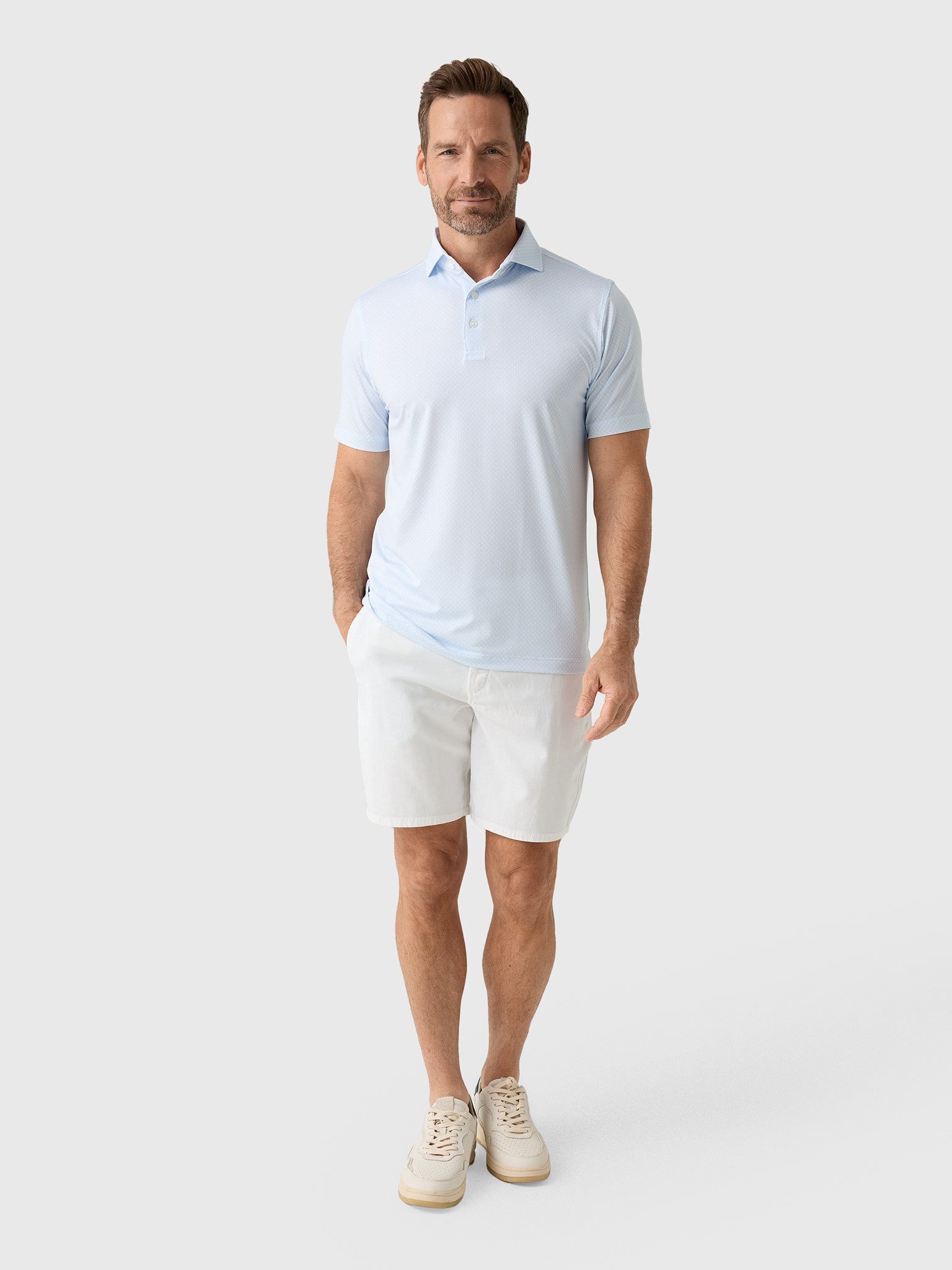 Harlestons Men's The Emeline Polo - Saint Bernard