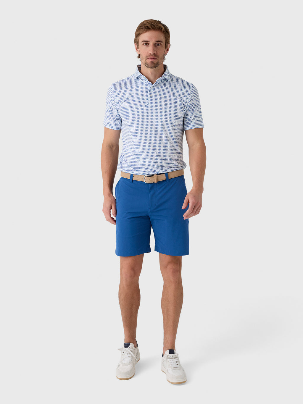 Harlestons Men's The Delaney Polo - Saint Bernard