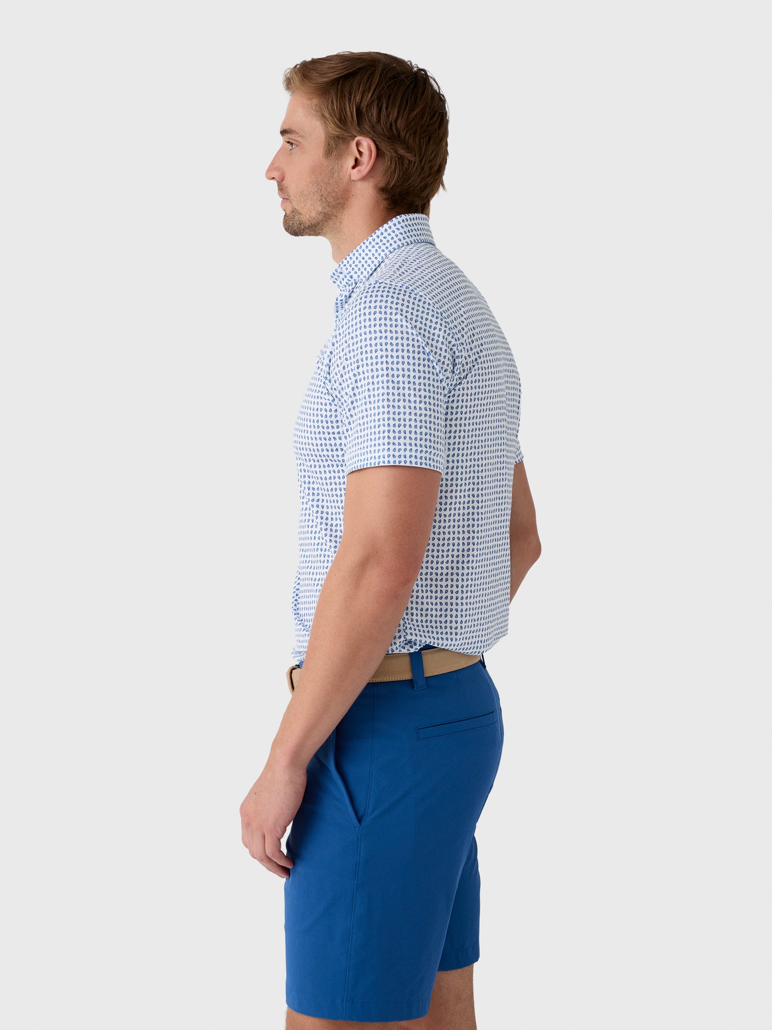 Harlestons Men's The Delaney Polo - Saint Bernard