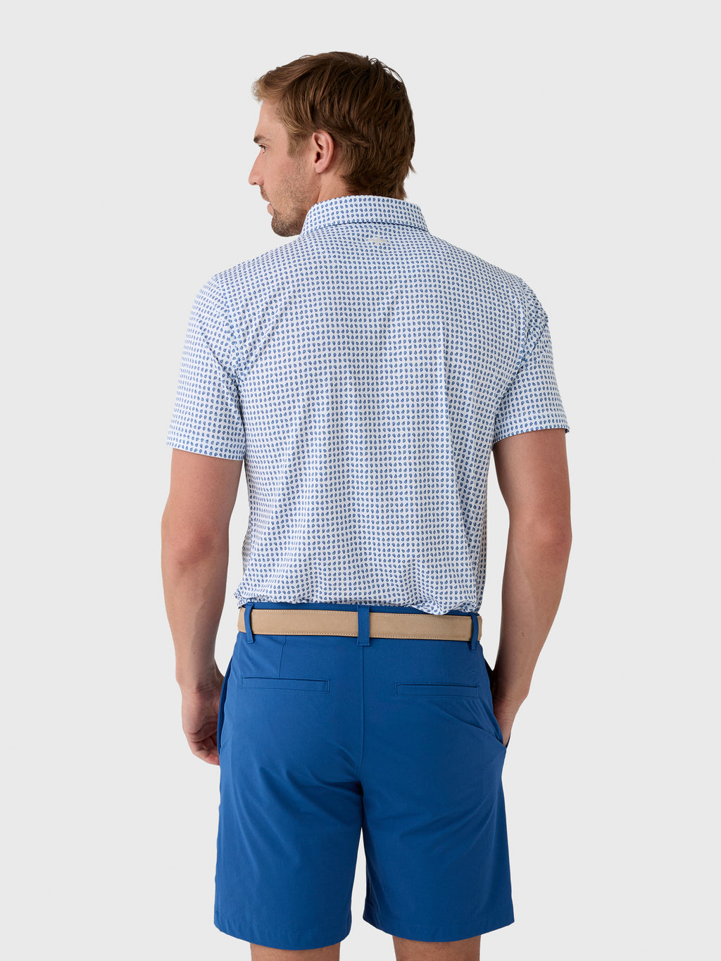 Harlestons Men's The Delaney Polo - Saint Bernard