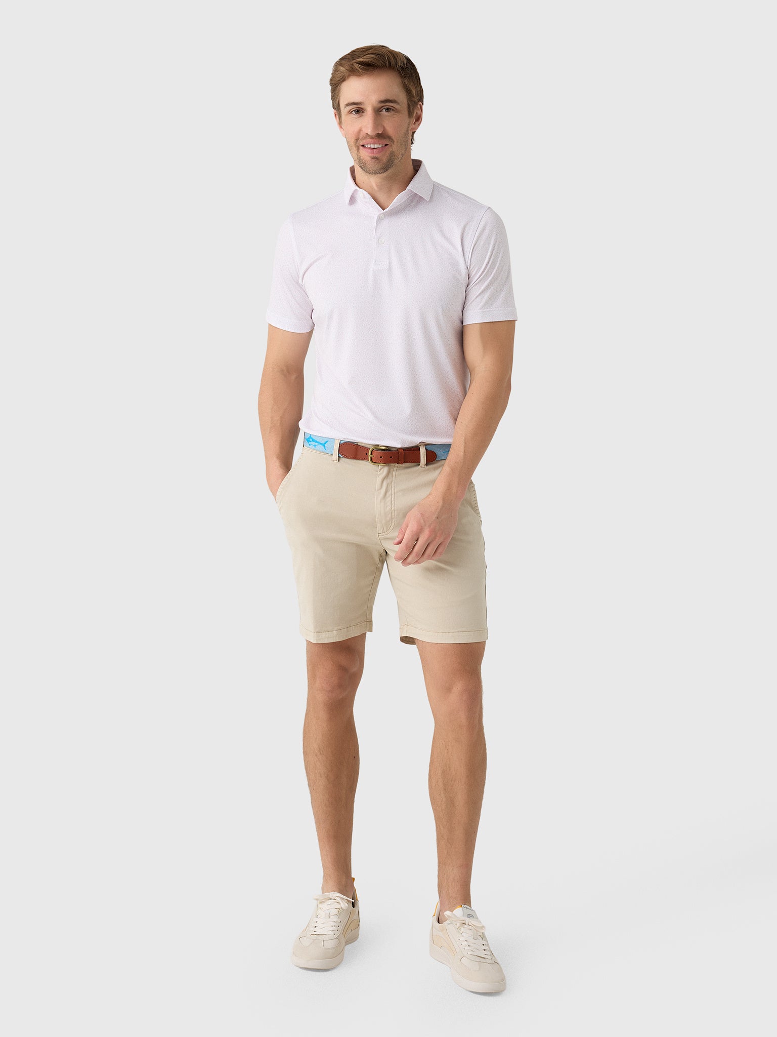 Harlestons Men's The Hampton Polo - Saint Bernard