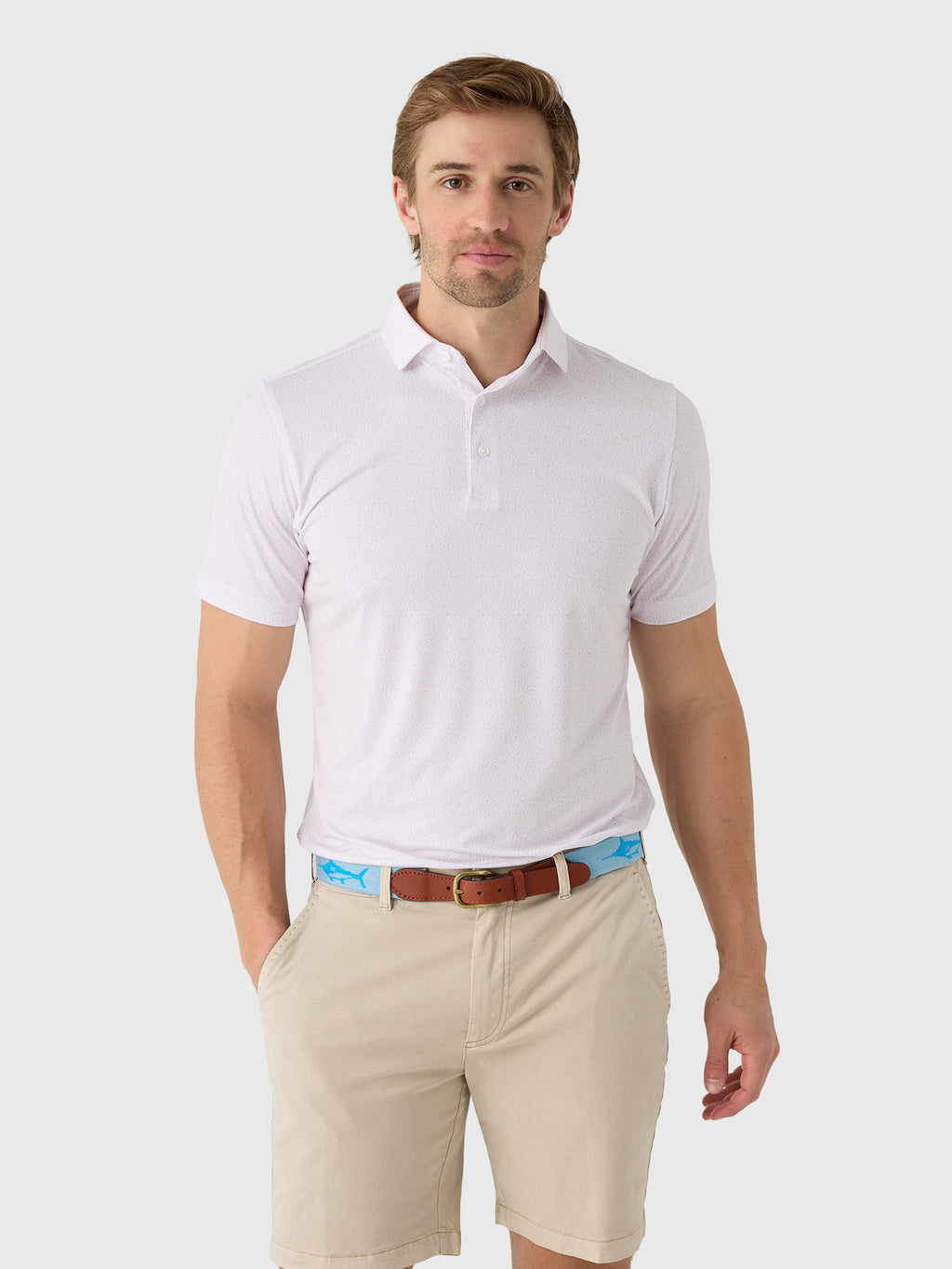 Harlestons Men's The Hampton Polo - Saint Bernard