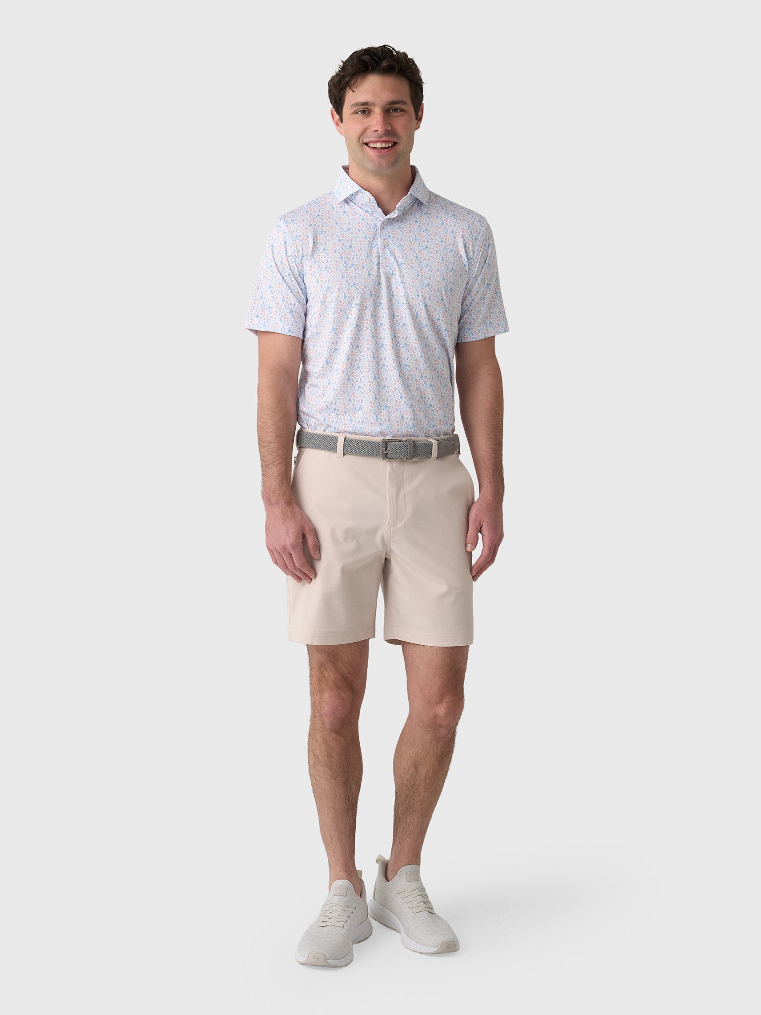 Harlestons Men's The Bluefin Polo - Saint Bernard