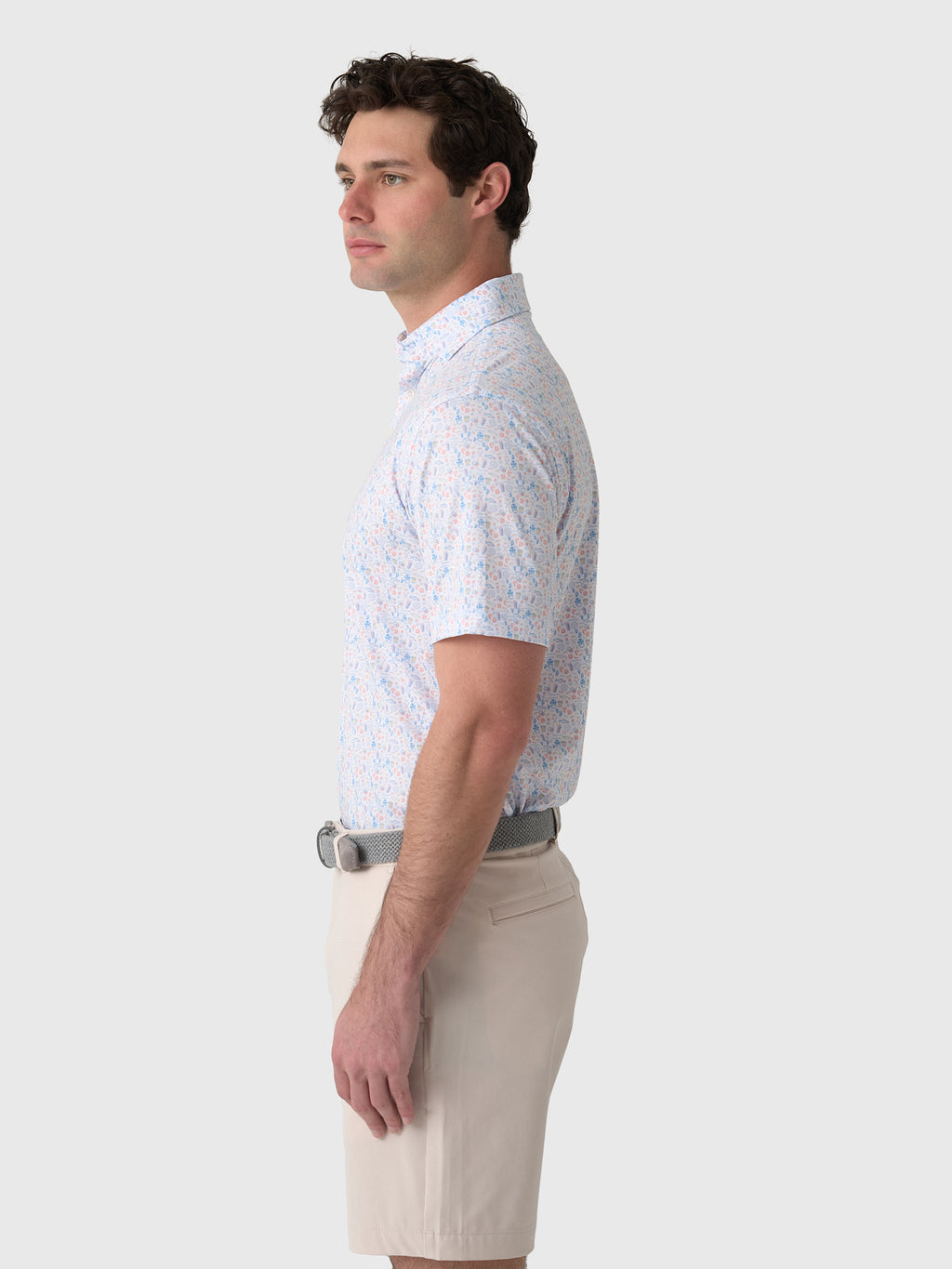 Harlestons Men's The Bluefin Polo - Saint Bernard