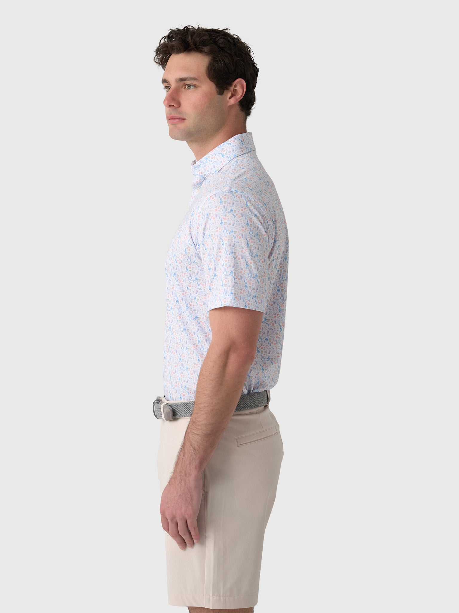 Harlestons Men's The Bluefin Polo - Saint Bernard