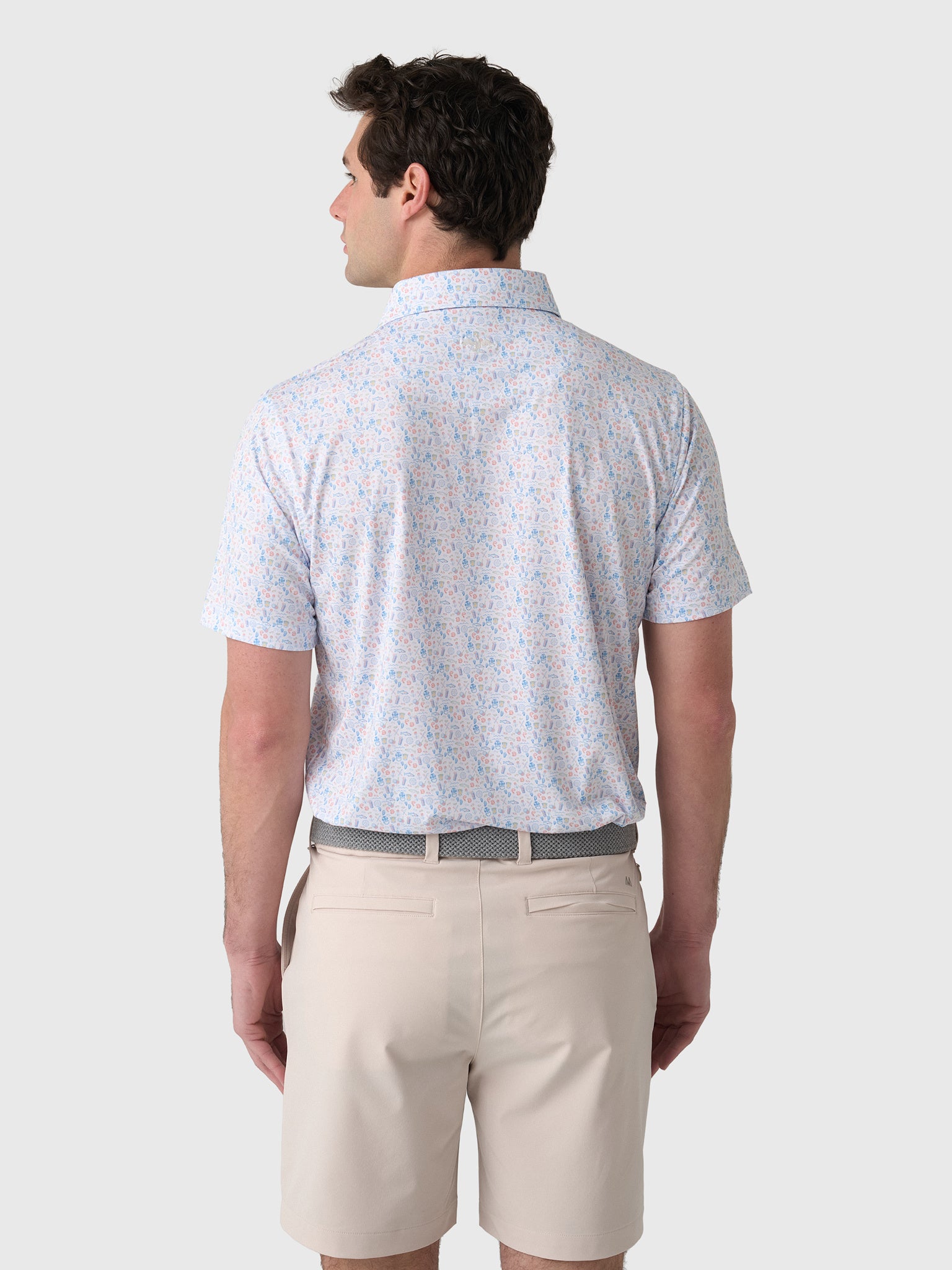 Harlestons Men's The Bluefin Polo - Saint Bernard