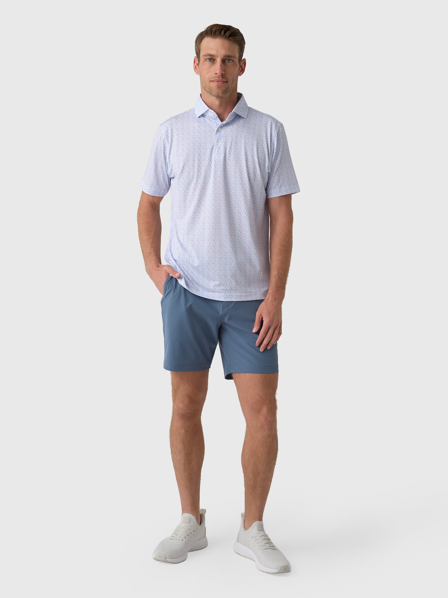 Harlestons Men's The Vern Polo - Saint Bernard